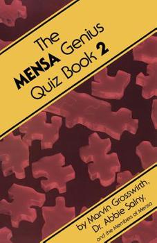 Paperback The Mensa Genius Quiz Book 2 Book