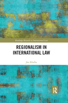Paperback Regionalism in International Law Book