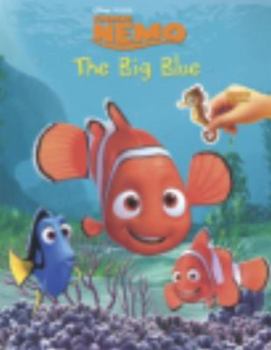 Paperback The Big Blue: Finding Nemo Reusable Sticker Book
