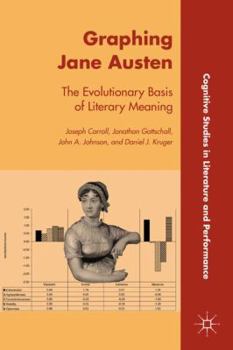 Hardcover Graphing Jane Austen: The Evolutionary Basis of Literary Meaning Book