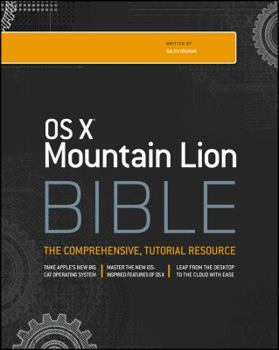 Paperback OS X Mountain Lion Bible Book
