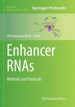 Paperback Enhancer Rnas: Methods and Protocols Book