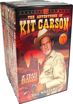 DVD Adventures of Kit Carson: Volumes 1-11 Book
