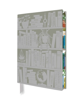 Georgia Breeze: Bookshelves Artisan Art Notebook (Flame Tree Journals) (Artisan Art Notebooks)
