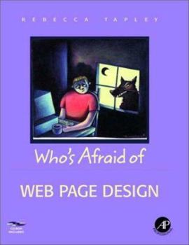 Paperback Who's Afraid of Web Page Design? [With CD-ROM] Book
