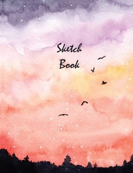 Sketch Book : Large Notebook for Drawing, Painting, Writing, Sketching or Doodling, 8. 5x11 White Paper (Abstract Cover Design Vol. 5)