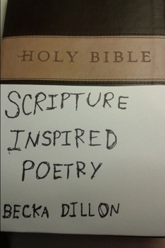 Paperback Scripture Inspired Poetry Book