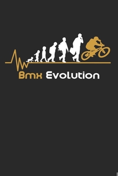 Paperback BMX Evolution: Notebook/Diary/Organizer/Dotted pages/ 6x9 inch Book