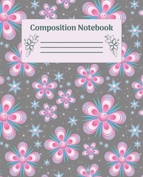 Paperback Composition Notebook: Wide Ruled Notebooks Paper - Composition Notebook (Diary, Journal) 7.5x9.25in 110 Pages Wide Ruled Notebooks Paper Book