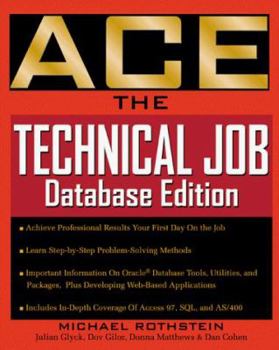 Paperback Ace the Technical Job Database Edition Book