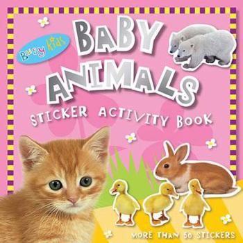 Paperback Baby Animals: Sticker Activity Book