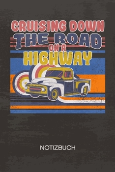 NOTIZBUCH A5 Dotted: Auto Liebhaber Notizheft GEPUNKTET 120 Seiten - Youngtimer Notizblock Oldtimer Skizzenbuch - Vintage Geschenk f�r Retro Liebhaber Vintage Liebhaber 90er Kind