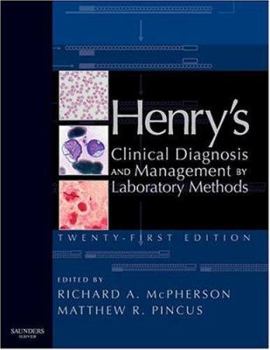 Hardcover Henry's Clinical Diagnosis and Management by Laboratory Methods Book