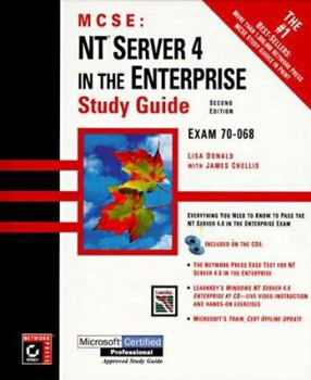 Hardcover NT Server 4 in the Enterprise Study Guide [With Includes a Sample Test Program & Information...] Book