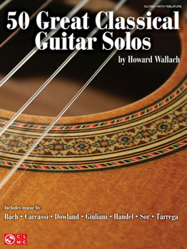 Paperback 50 Great Classical Guitar Solos Book