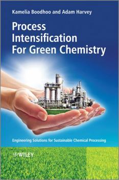 Hardcover Process Intensification Green Chemistry Book