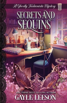 Paperback Secrets and Sequins: A Ghostly Fashionista Mystery Book