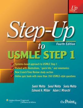 Paperback Step-Up to USMLE Step 1: A High-Yield, Systems-Based Review for the USMLE Step 1 Book