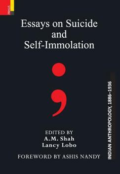 Hardcover Essays on Suicide and Self-Immolation Book