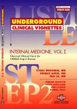 Paperback Underground Clinical Vignettes - Internal Medicinevol I Book