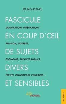 Paperback Fascicule en coup d'oeil de sujets divers et sensibles [French] Book