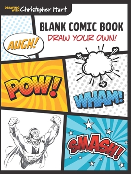 Paperback Blank Comic Book: Draw Your Own! Book