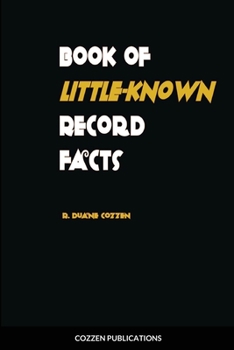 Paperback Book of Little-Know Record Facts Book