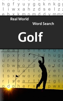 Paperback Real World Word Search: Golf Book