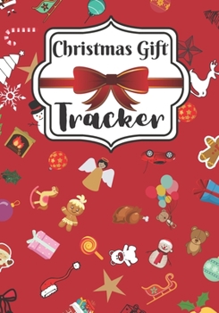 Christmas Gift Tracker: Holiday Shopping List Organizer & Budget for Christmas Gift Season | Plan and Track Gifts | Notebook Lined for Memories to Write in | 7x10" and 60 Pages (French Edition)