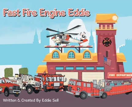 Hardcover Fast Fire Engine Eddie Book