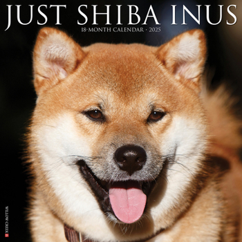 Calendar Just Shiba Inus 2025 12 X 12 Wall Calendar Book