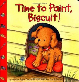 Board book Time to Paint, Biscuit! Book