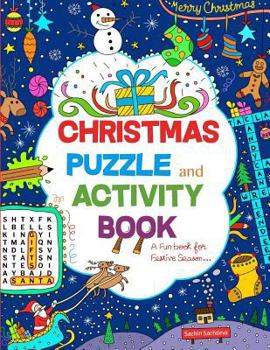 Paperback Christmas Puzzle and Activity Book: A Fun book for Festive Season Book