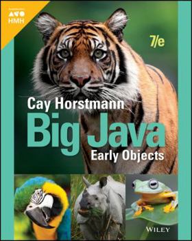 Hardcover Grades 9-12 2019 (Horstmann, Big Java Early Objects) Book