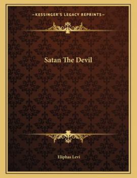 Paperback Satan the Devil Book
