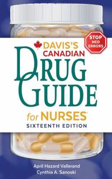 Paperback Davis's Canadian Drug Guide for Nurses Book
