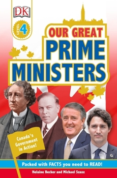 Paperback DK Readers Our Great Prime Ministers Level 4 Book