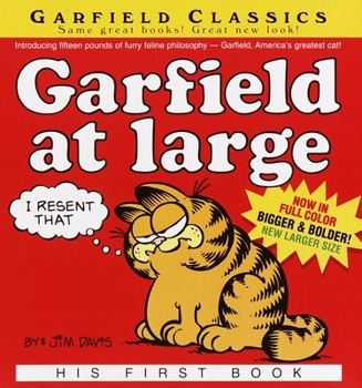 Paperback Garfield at Large: His 1st Book