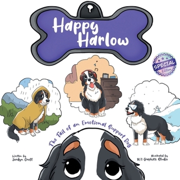 Paperback Happy Harlow: The Tail of an Emotional Support Dog Book