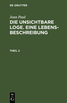 Hardcover Die unsichtbare Loge. Eine Lebensbeschreibung [German] Book