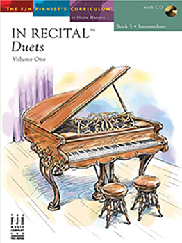 Paperback In Recital(r) Duets, Vol 1 Bk 5 Book