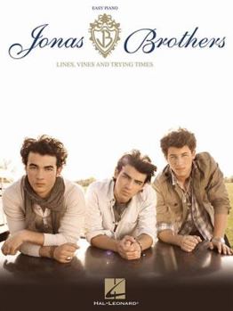 Paperback Jonas Brothers - Lines, Vines and Trying Times Book