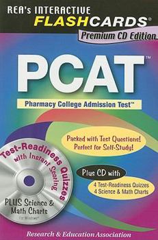 Paperback PCAT: Pharmacy College Admission Test [With CDROM] Book