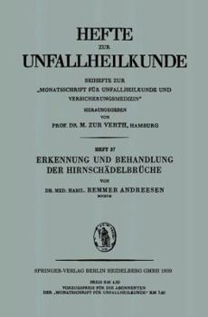 Paperback Erkennung Und Behandlung Der Hirnschädelbrüche [German] Book