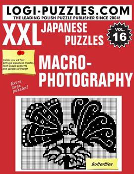 Paperback XXL Japanese Puzzles: Macrophotography Book