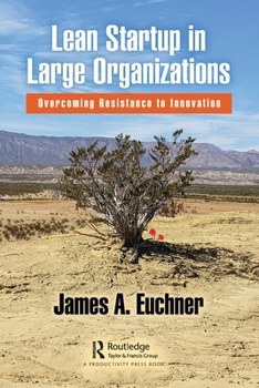 Paperback Lean Startup in Large Organizations: Overcoming Resistance to Innovation Book