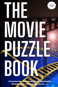 Paperback The Movie Puzzle Book: Brain Training for Movie Lovers Book