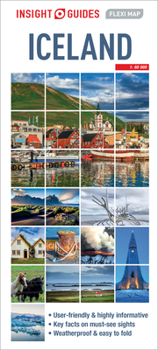 Map Insight Guides Flexi Map Iceland Book