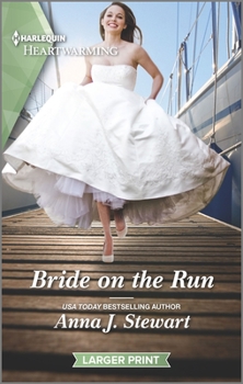 Mass Market Paperback Bride on the Run: A Clean Romance [Large Print] Book