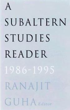 Paperback Subaltern Studies Reader, 1986-1995 Book